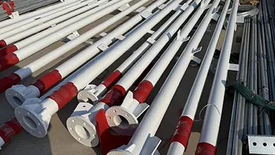 Materiales de acero a granel almacenados