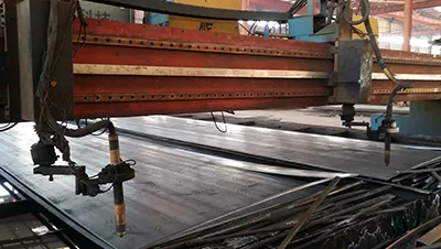 Máquina CNC de precisión para doblado, procesamiento de acero angular, corte por láser y corte por plasma