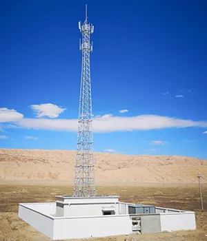 Torres de telecomunicaciones para el ferrocarril Golmud-Korla (sección Qinghai)