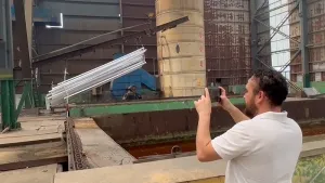 Cliente visitando el proceso de pasivación