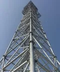 Torre de comunicación tubular de acero de 4 patas