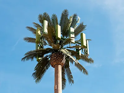 Torre camuflada de palmera de 15m