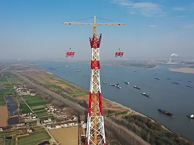 Tubular Steel Power Transmission Tower