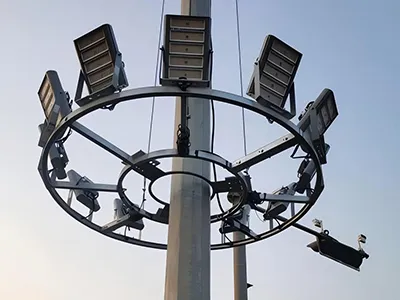 Torre de iluminación monopolar